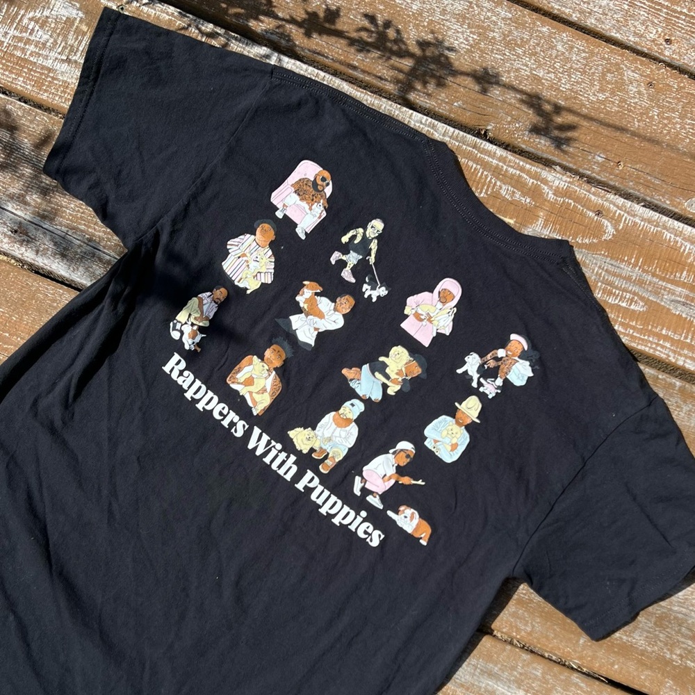 Rapper with Puppies Tee